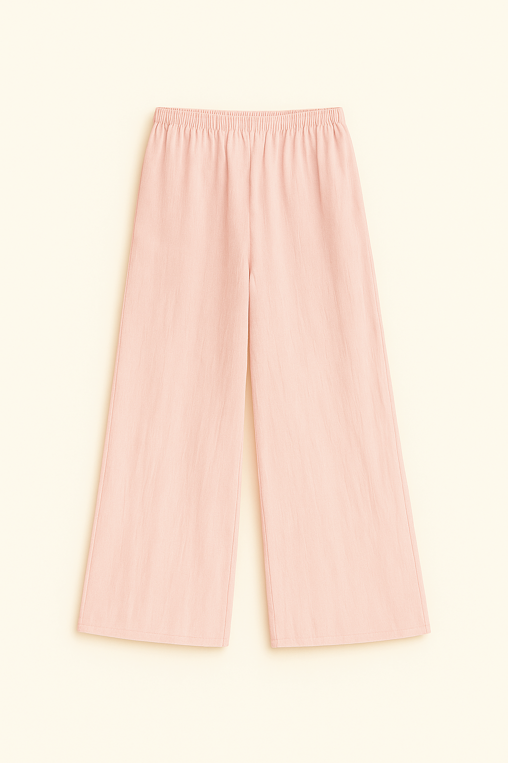 Veil pants cotton pink