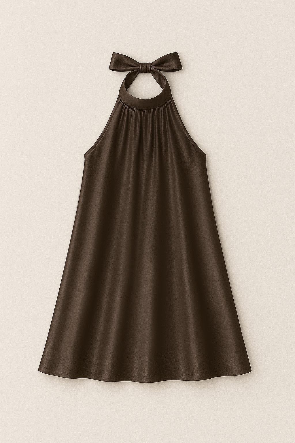 Dress tie Brown