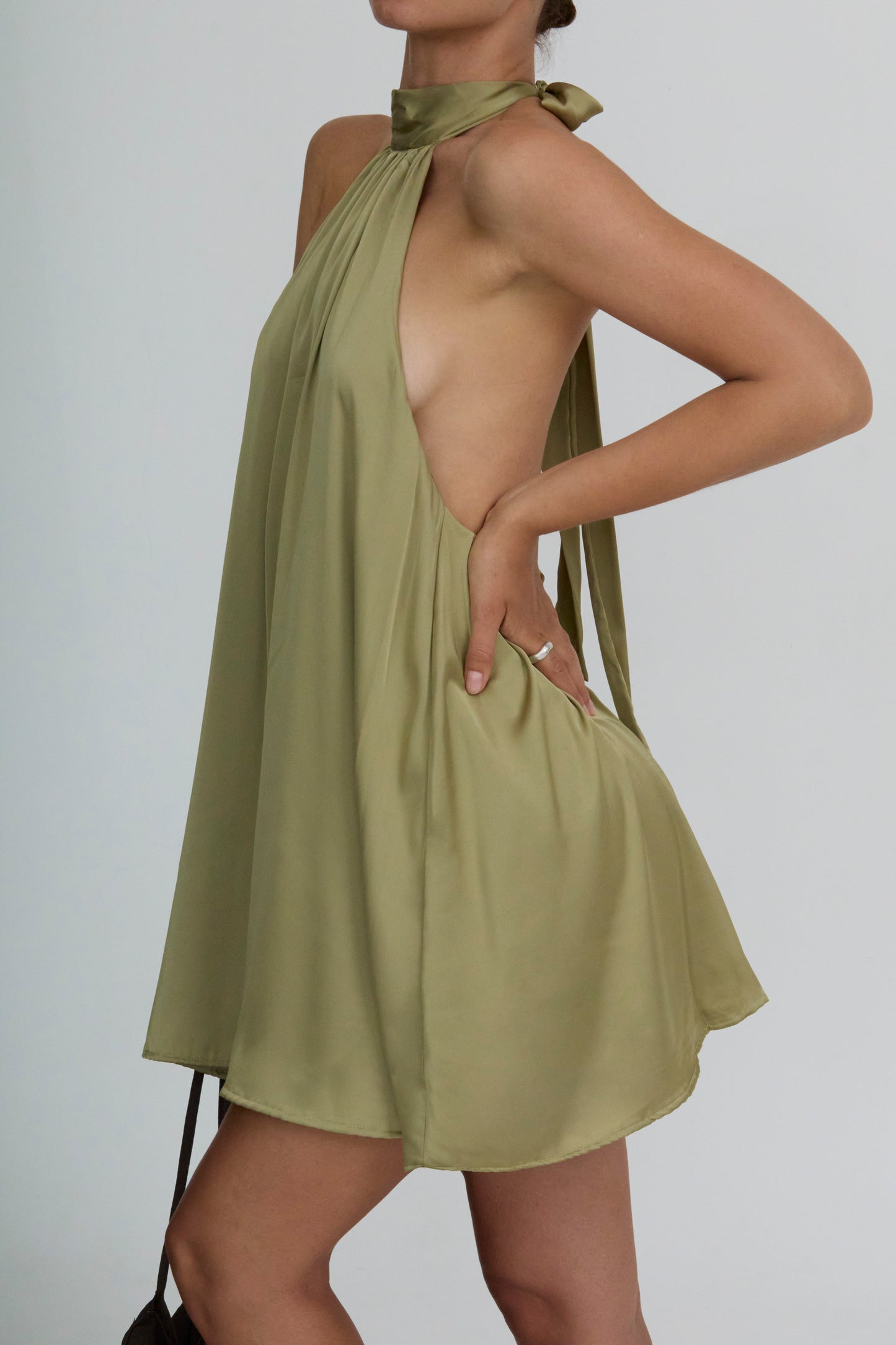 Dress tie Olive