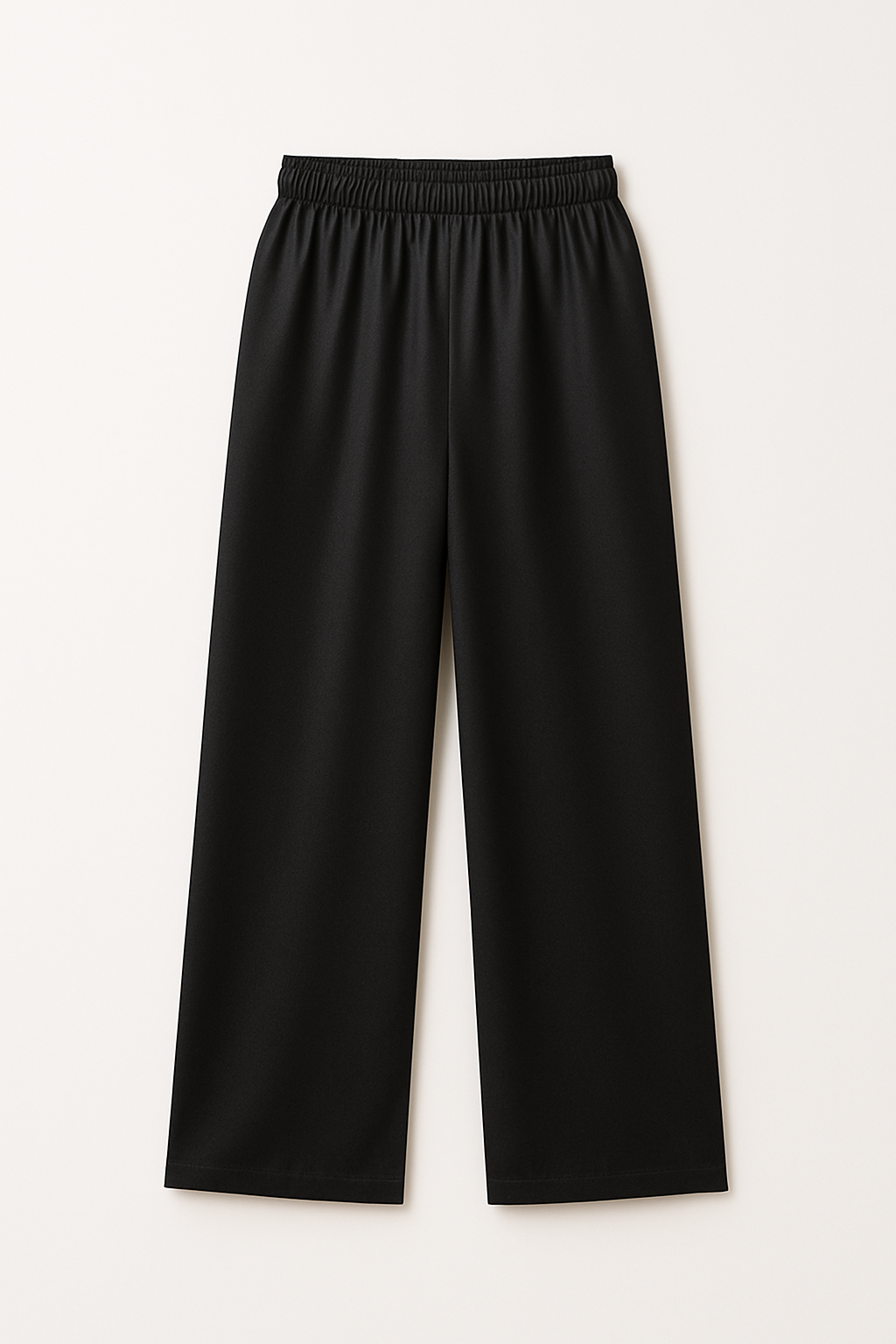 Silk Pants Black