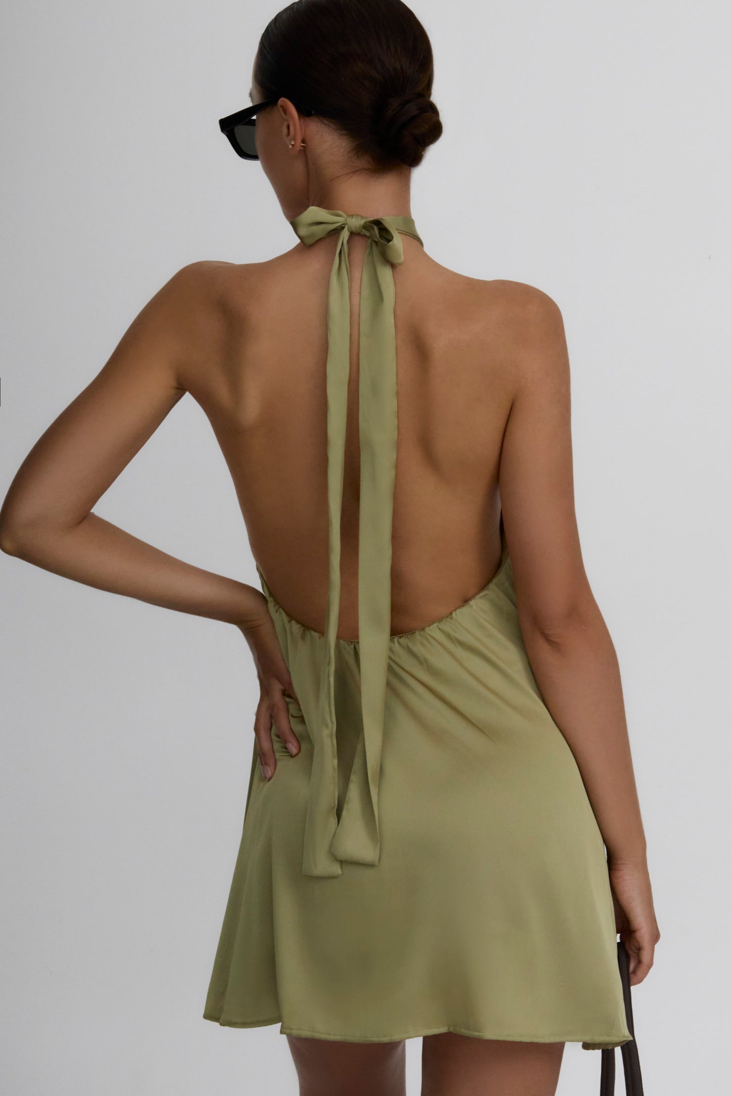 Dress tie Olive