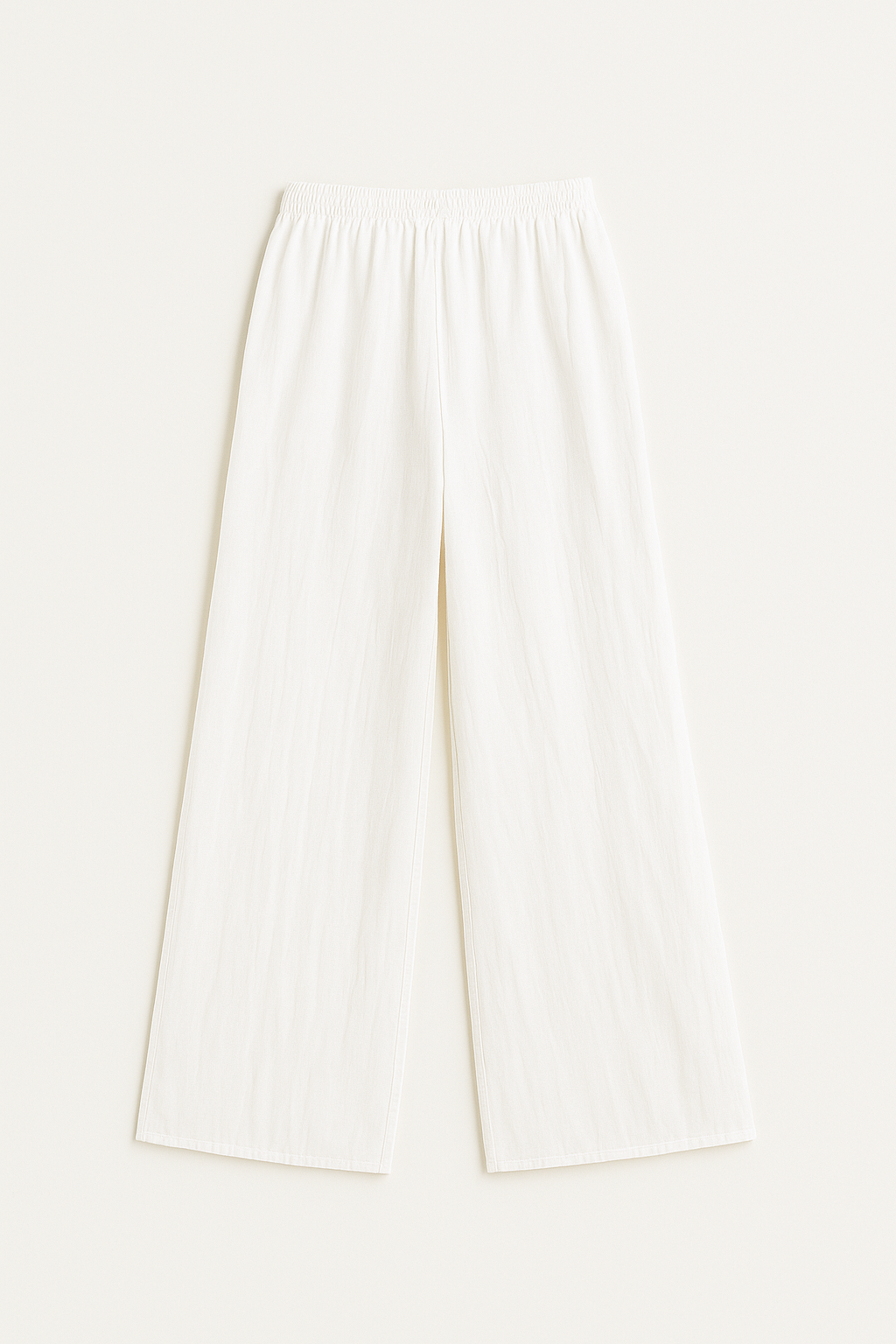 Veil pants cotton white