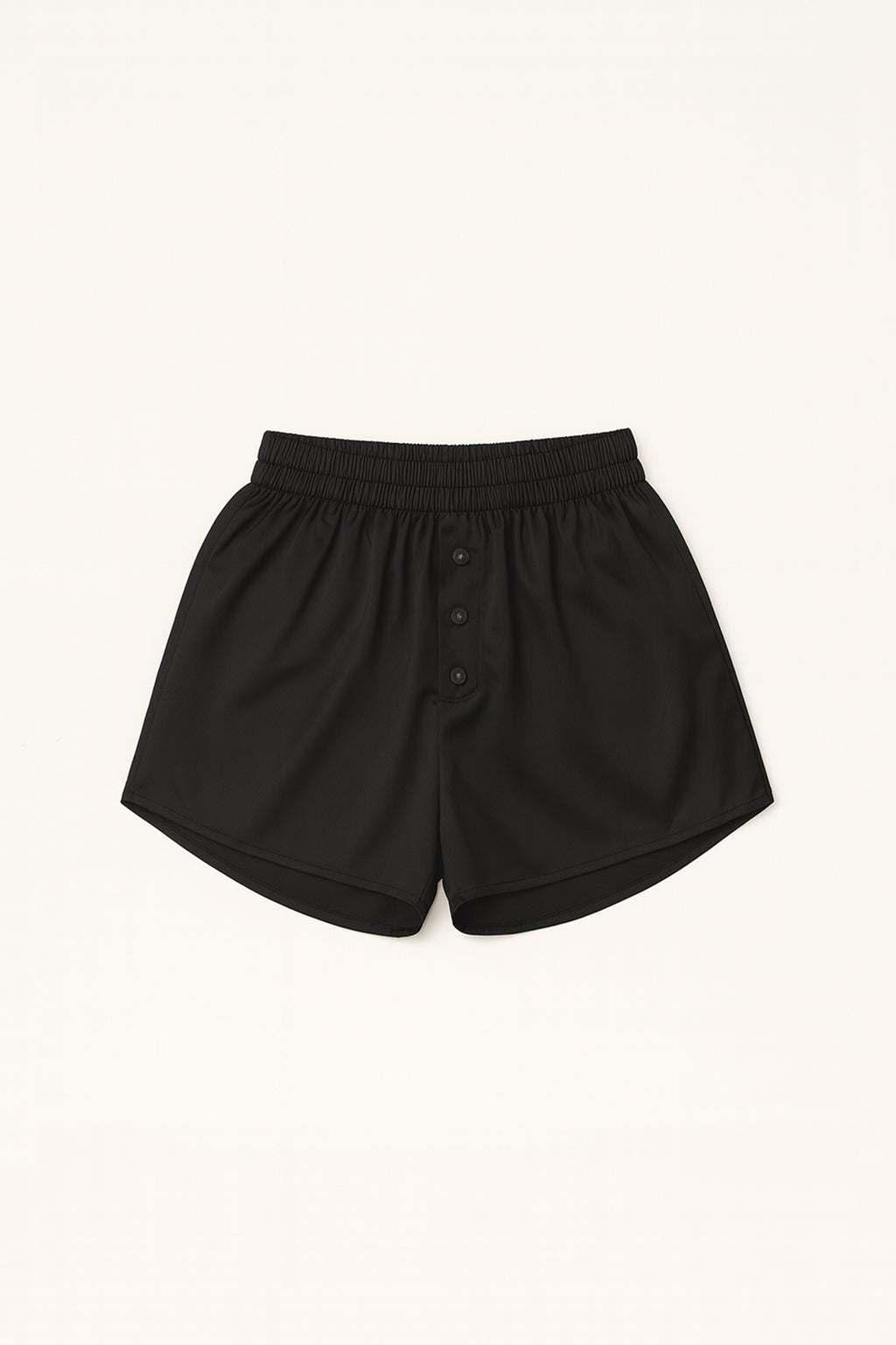 Silk Shorts Black