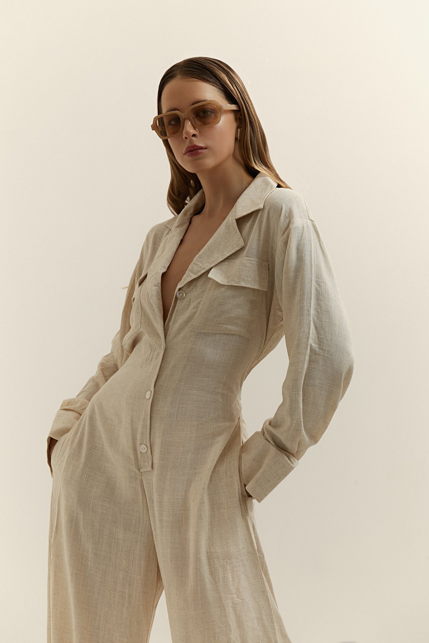 Linen jumpsuit