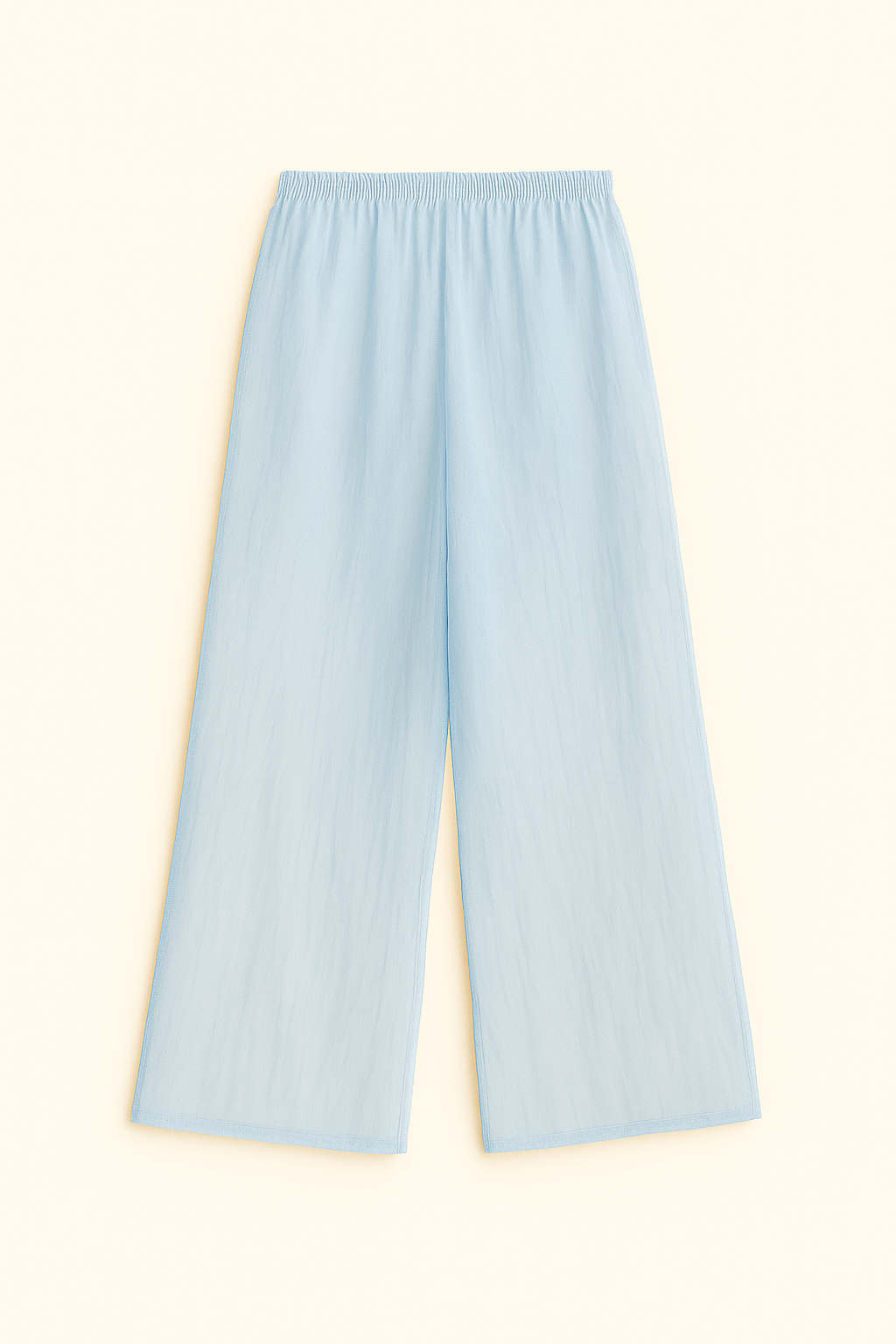 Veil pants cotton blue
