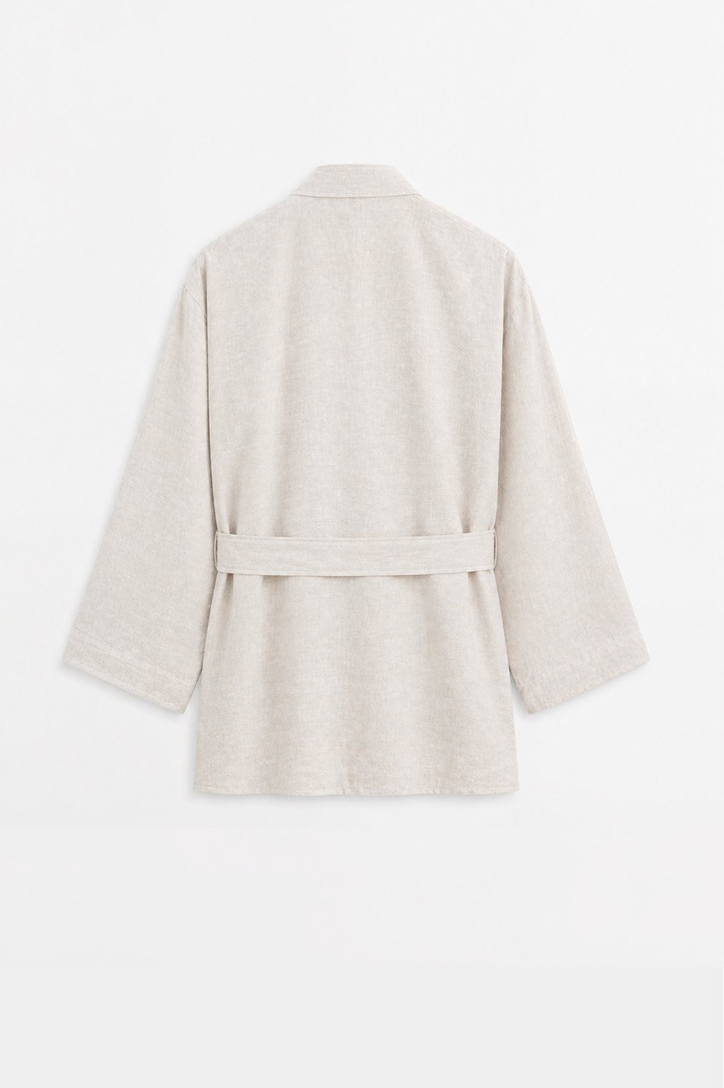 Linen Short Kimono, Men
