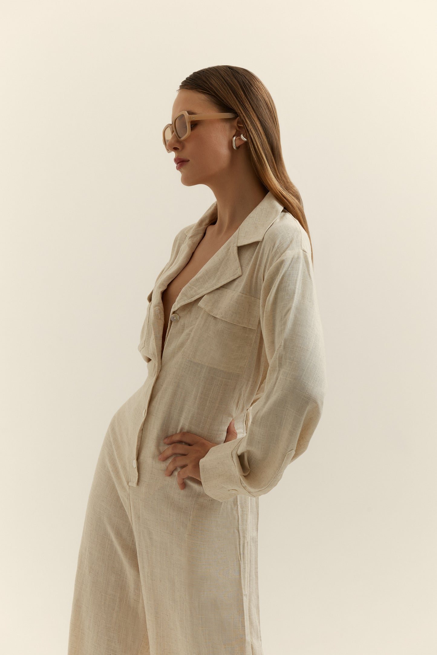 Linen jumpsuit