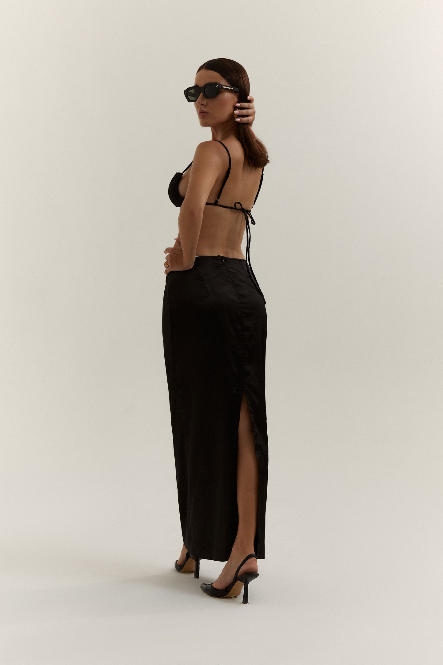 Silk suit