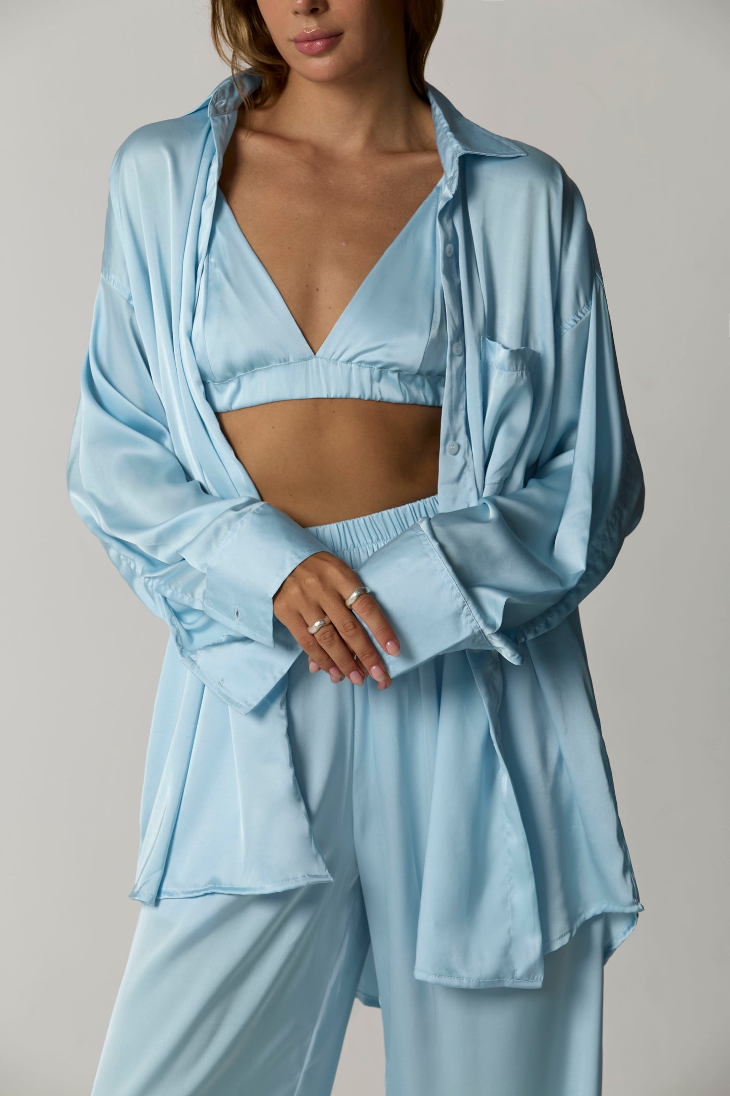 Silk suit