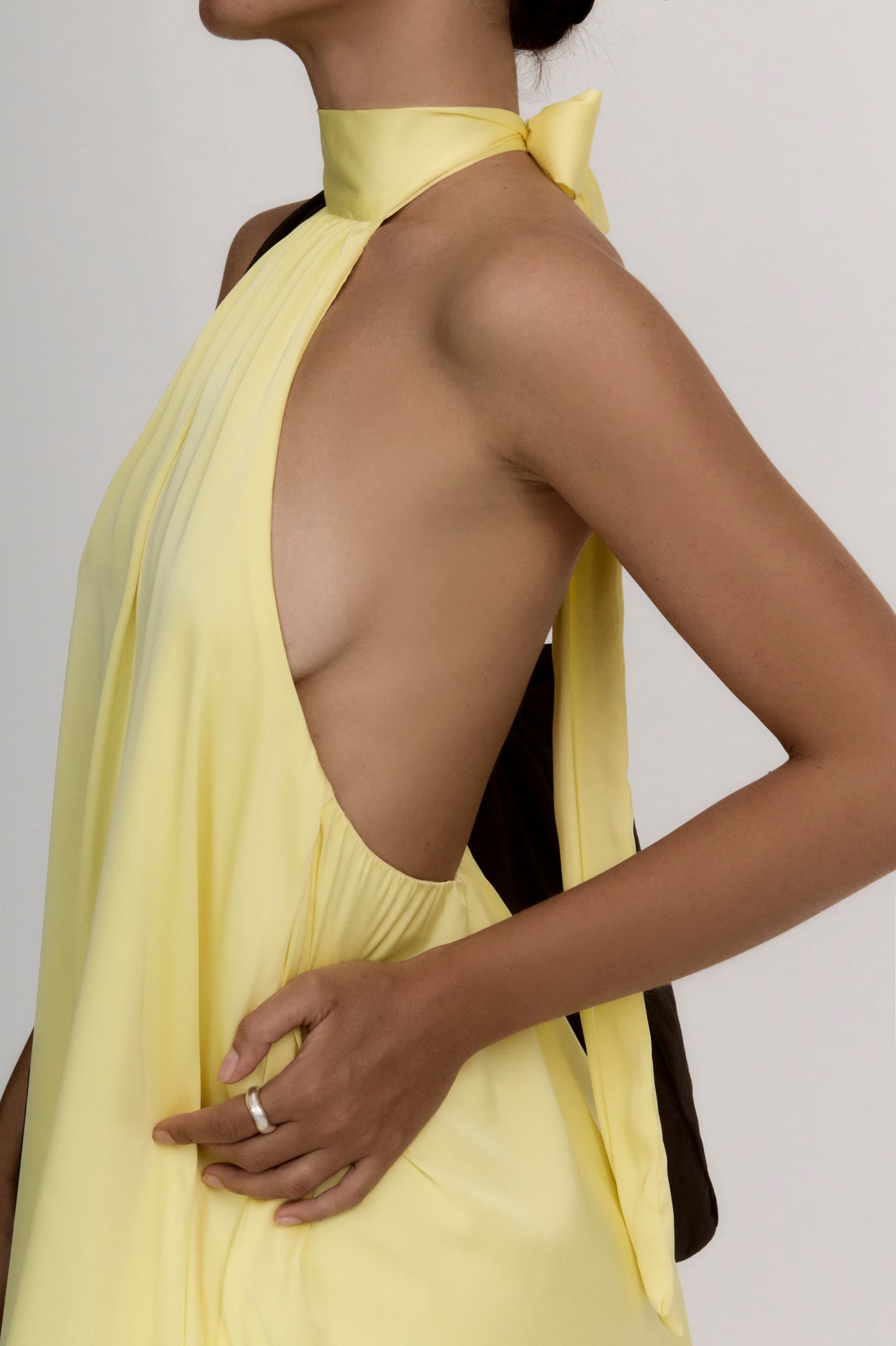 Dress tie Yellow