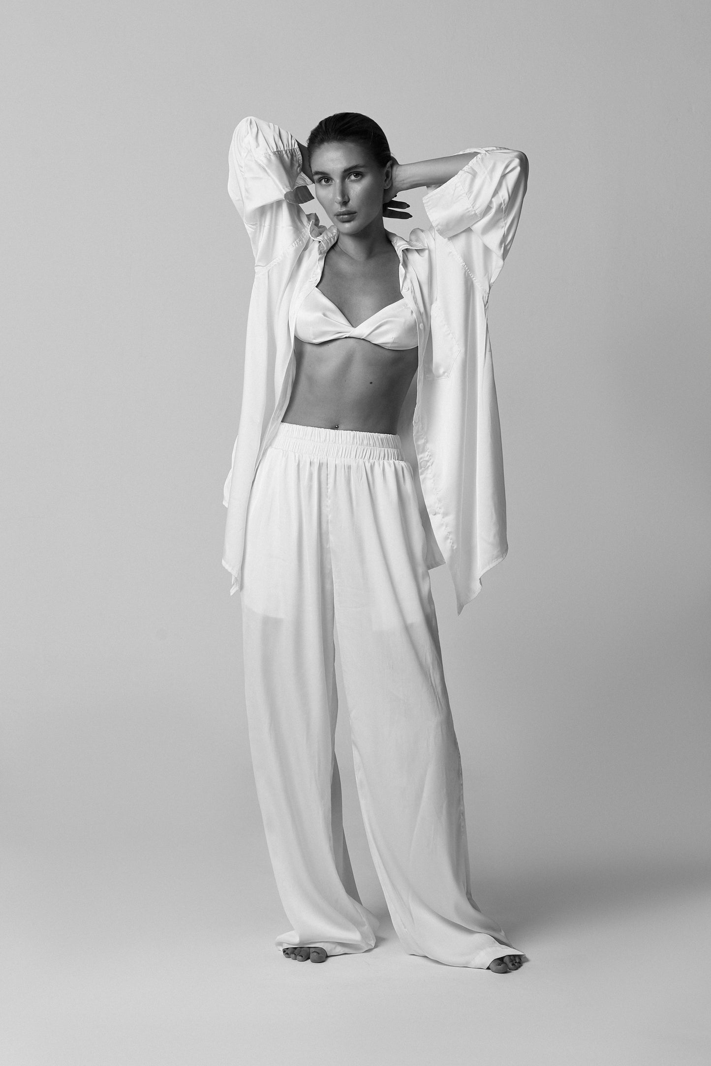 Silk suit