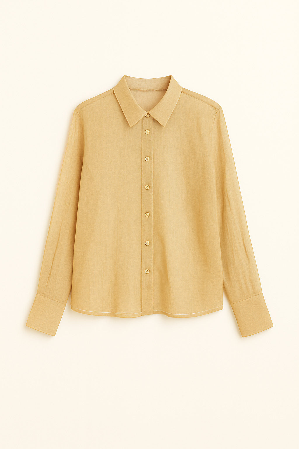 Veil suit cotton yellow