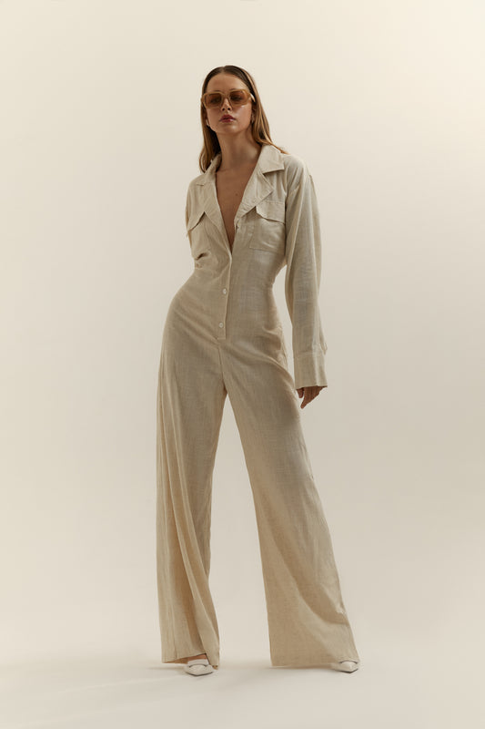 Linen jumpsuit