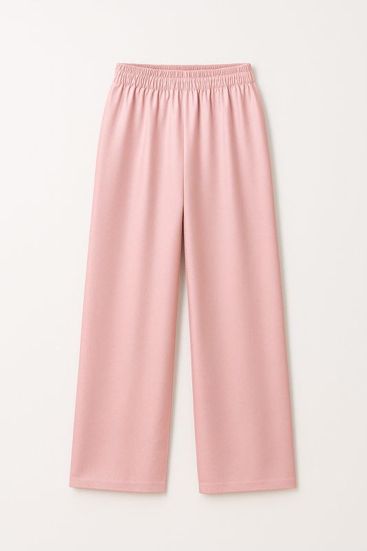 Silk Pants Pink