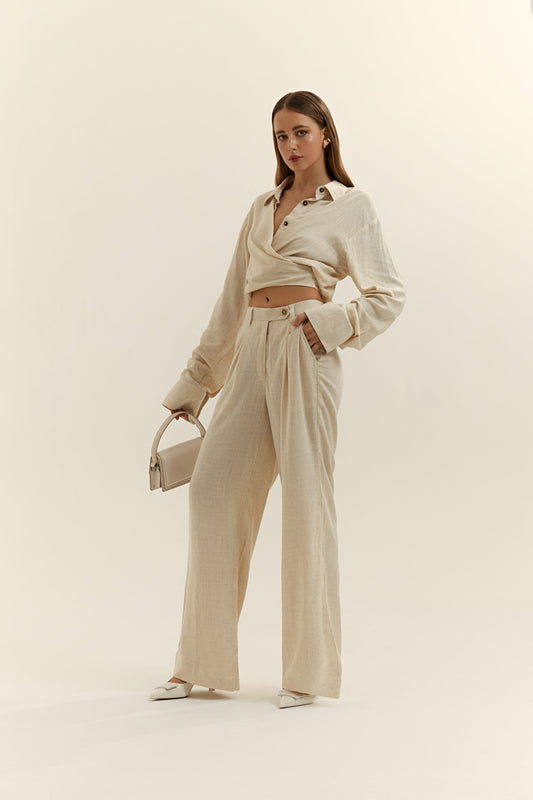 Linen suit