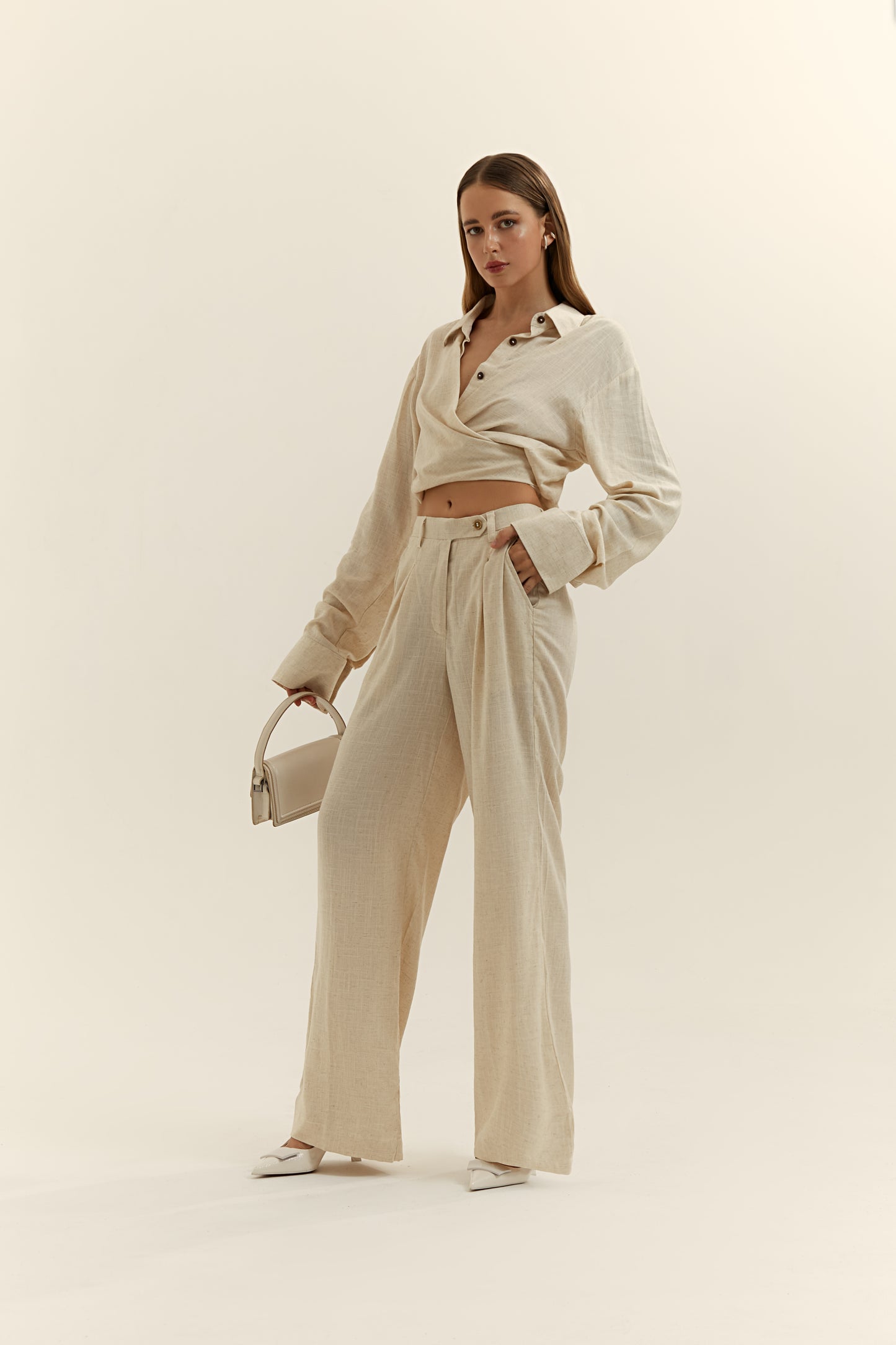 Trousers linen