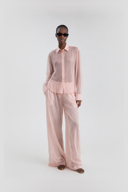 Veil suit cotton pink