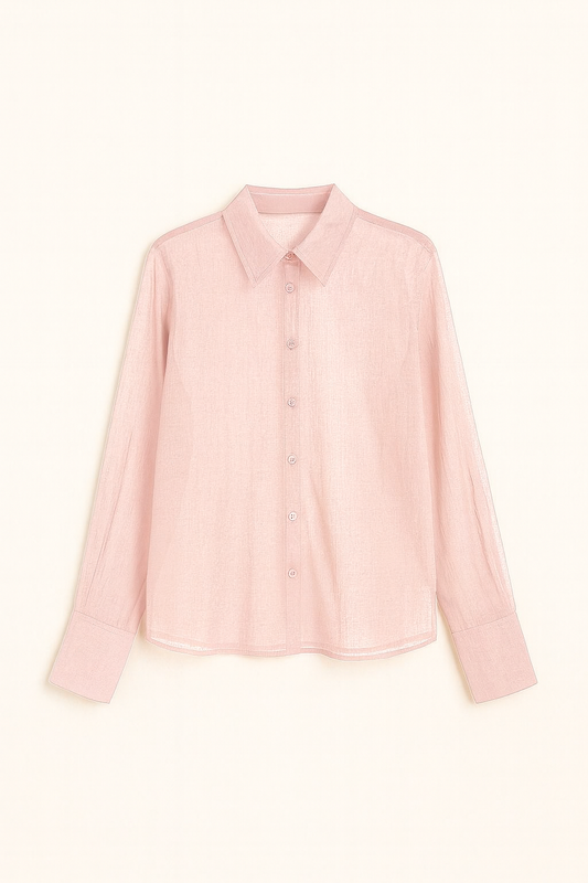 Veil suit cotton pink