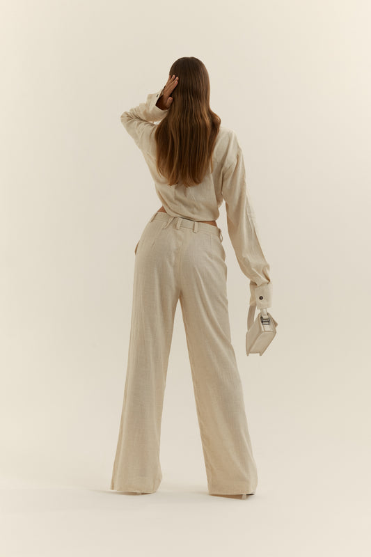 Trousers linen