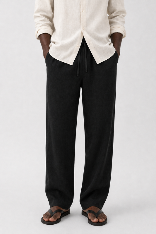 Linen trousers, Men