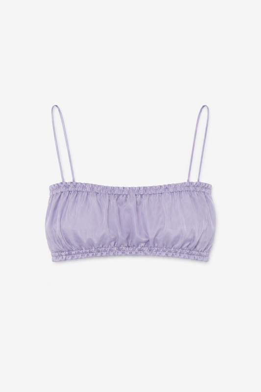 Veil cotton top purple