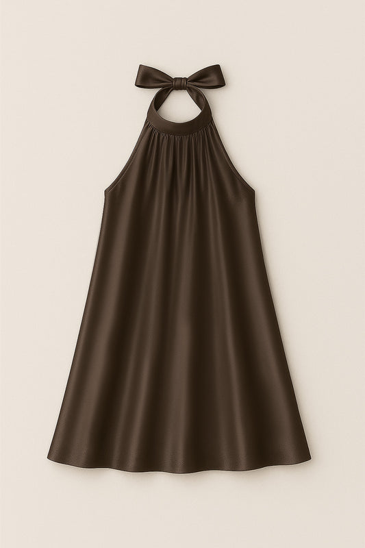 Dress tie Brown