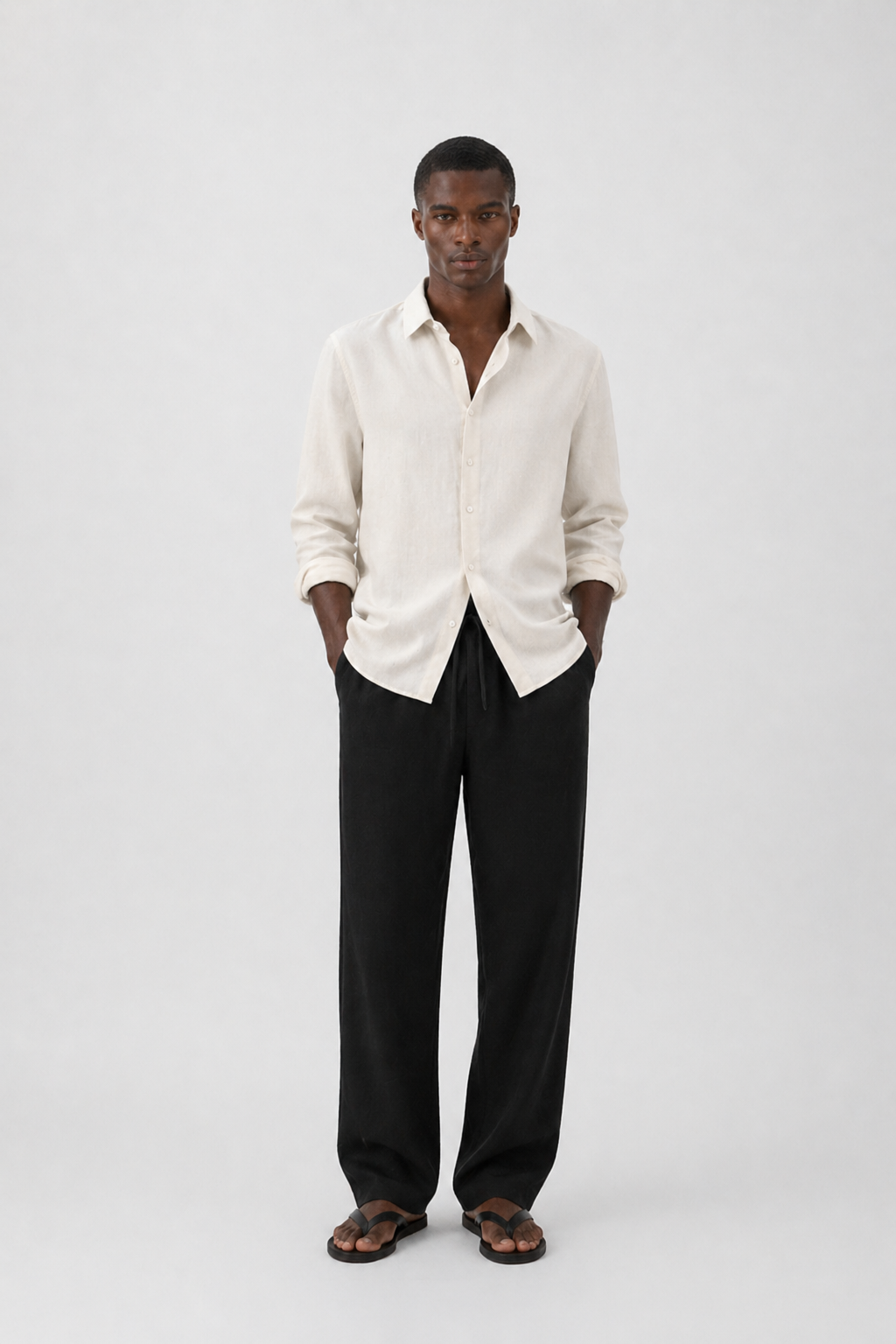 Linen trousers, Men