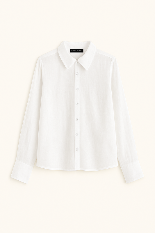 Veil suit cotton white