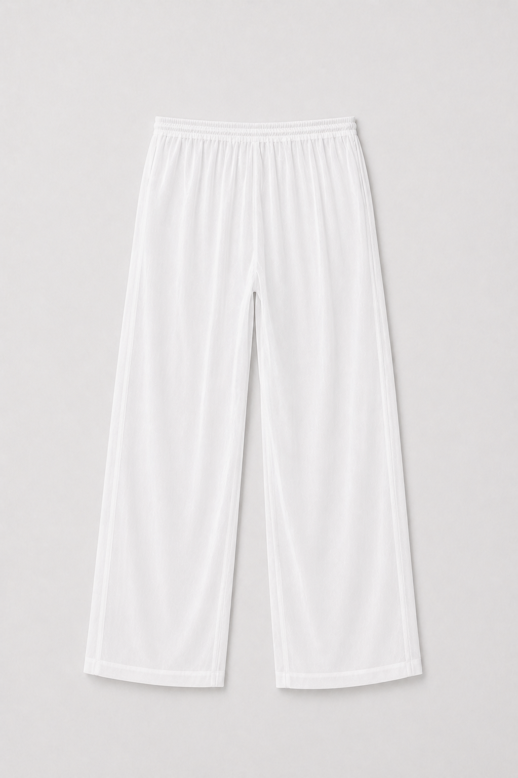 Veil Cotton pants White, Men