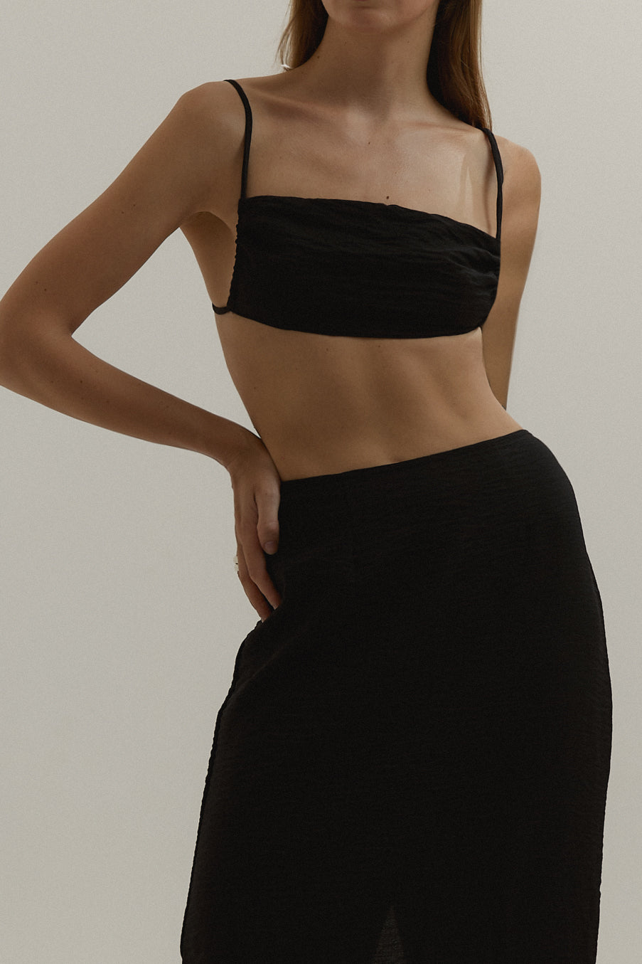 Bra line linen