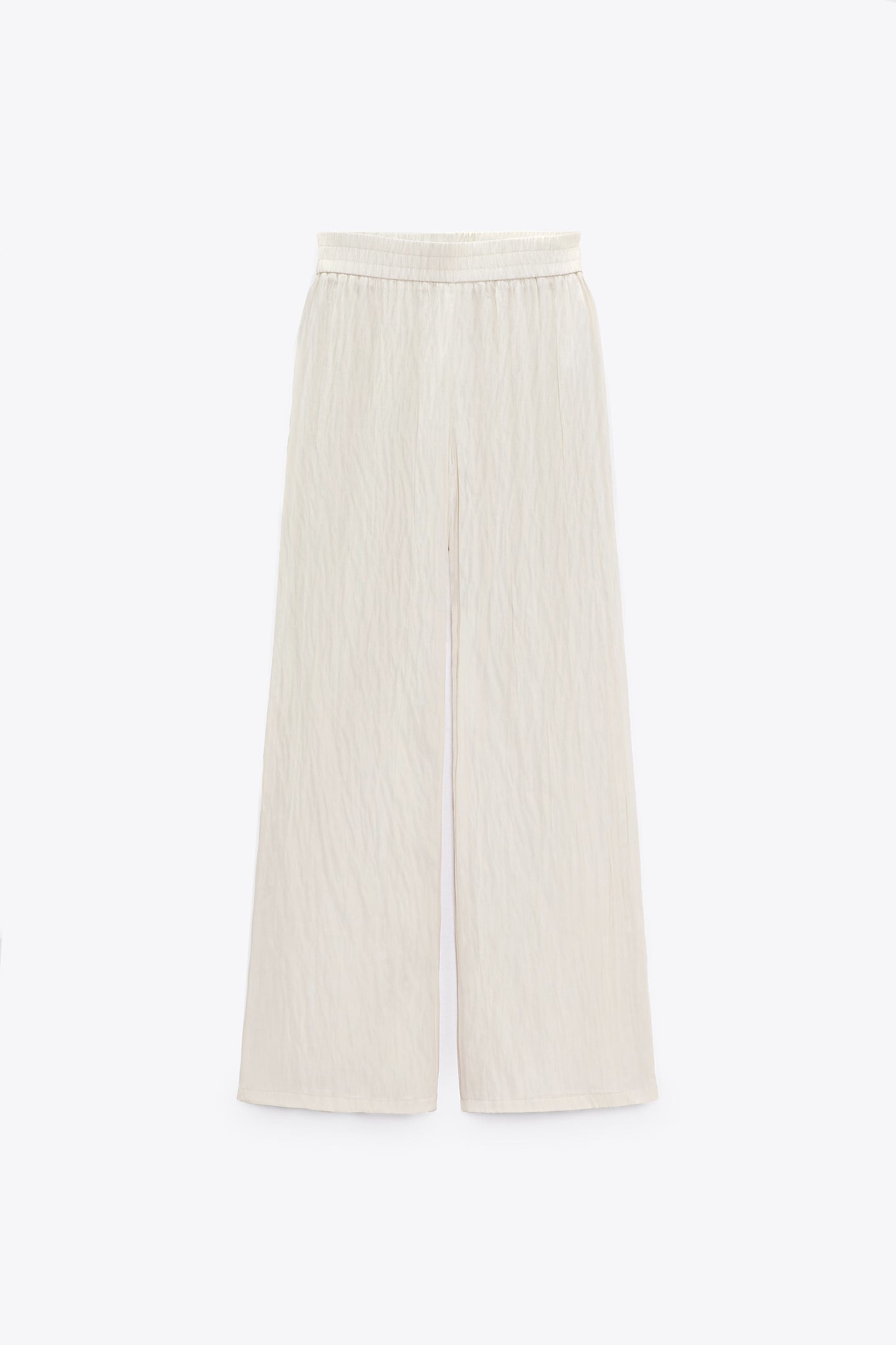 White linen pants