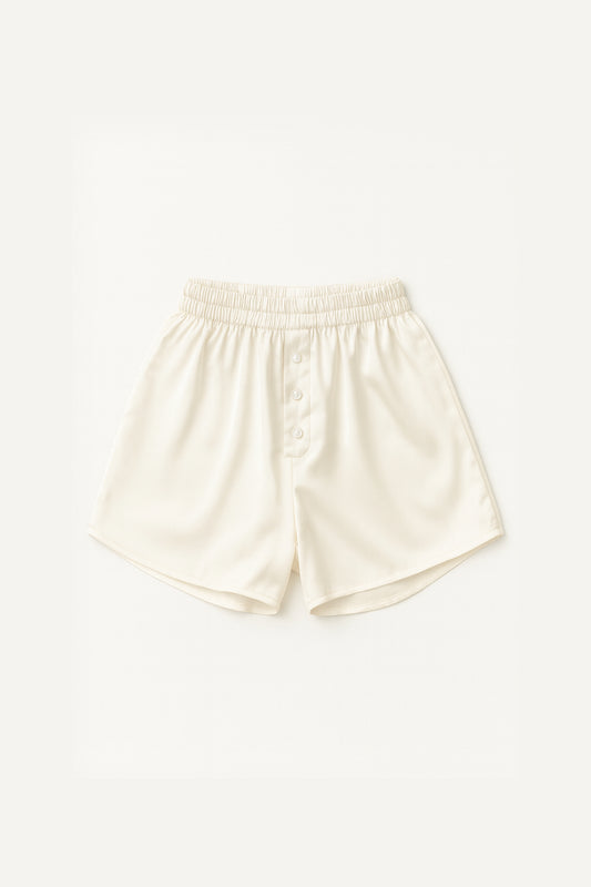 Silk Shorts Milk