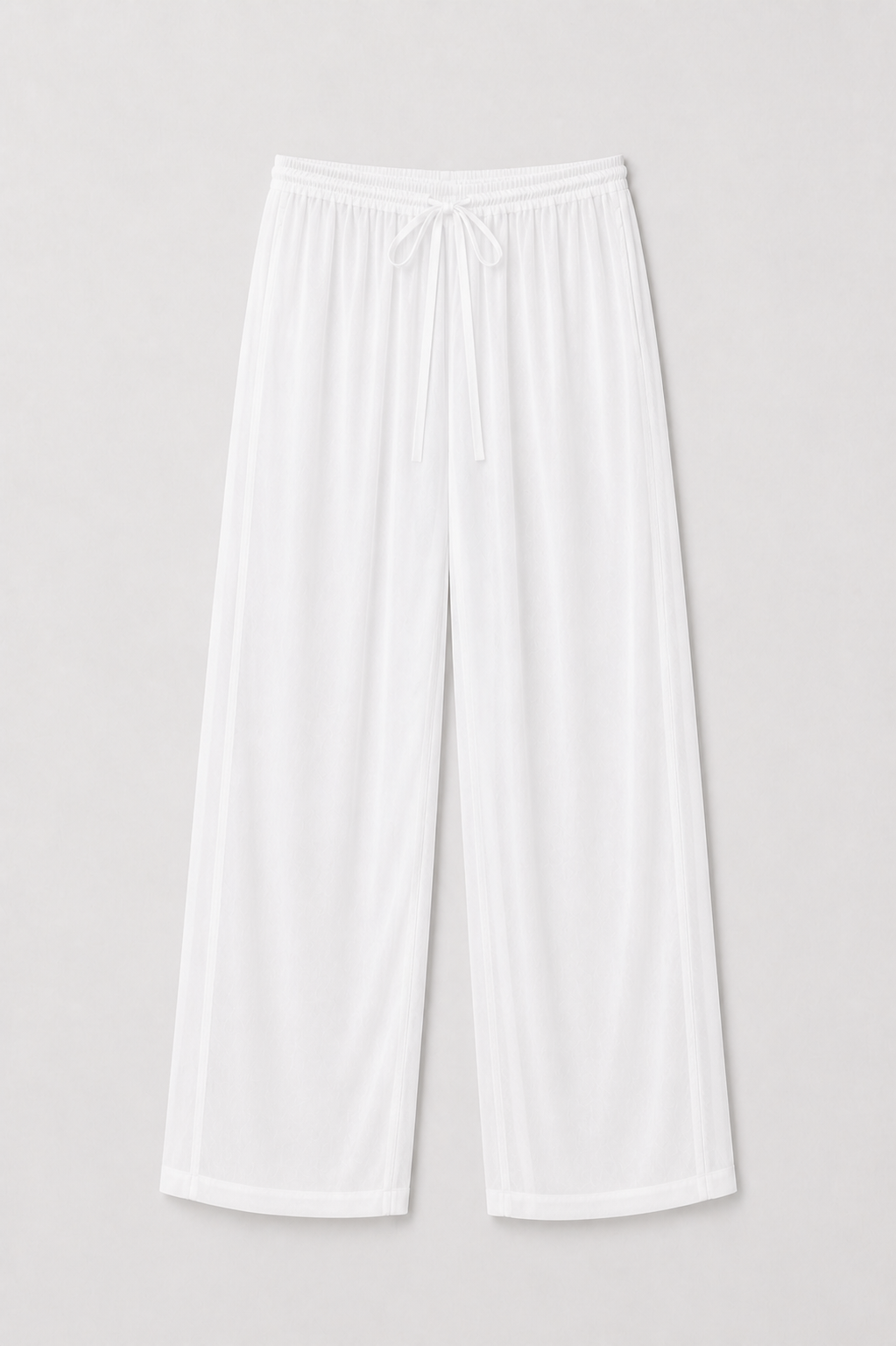 Veil Cotton pants White, Men