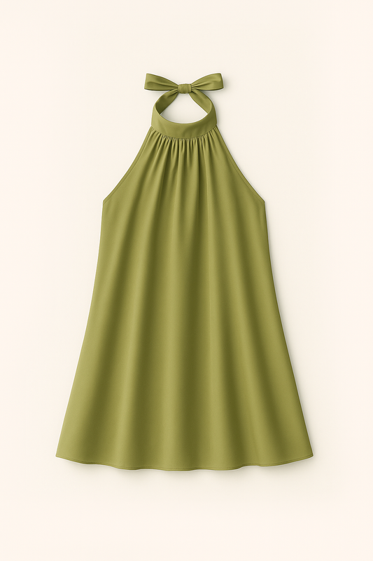 Dress tie Olive