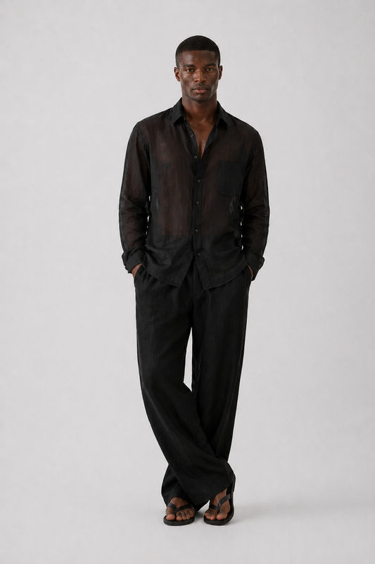 Veil Cotton Shirt, Men