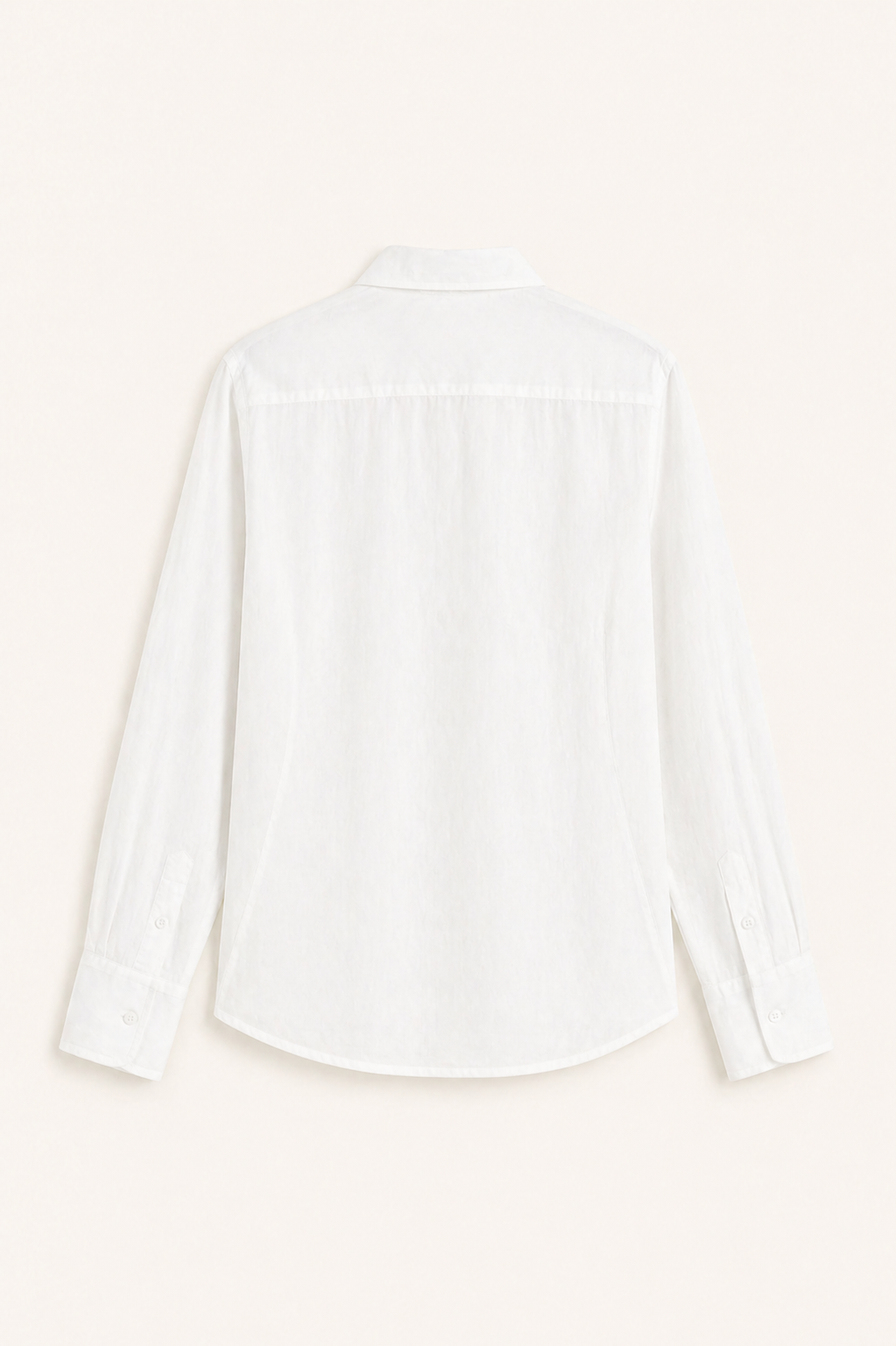 Veil Cotton Shirt White, Men