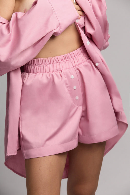 Cotton boxer-shorts