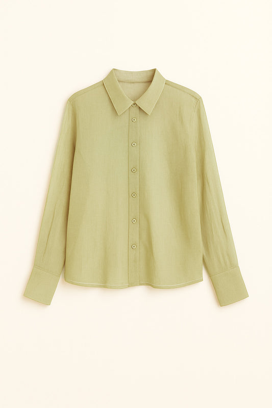 Veil suit cotton olive
