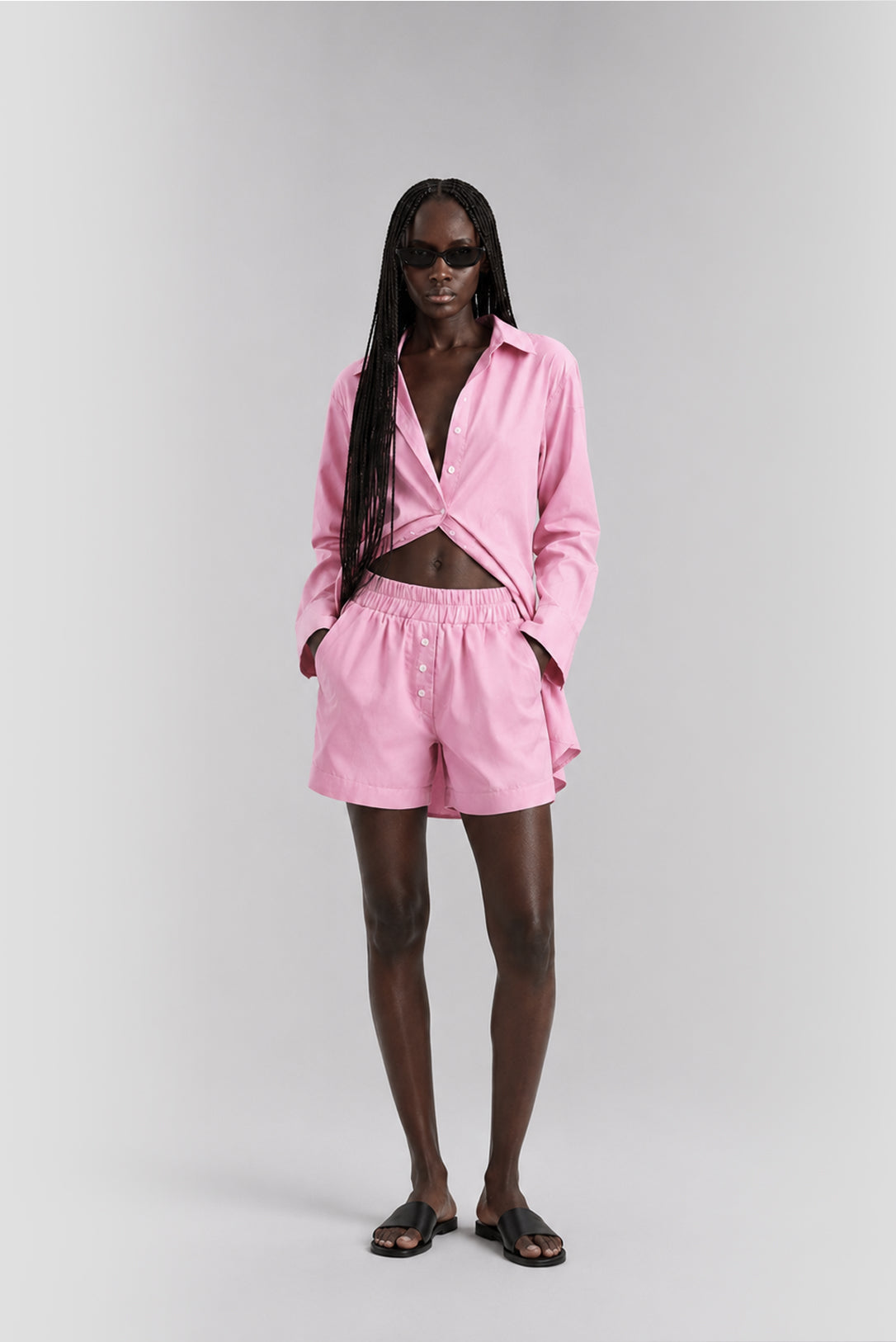 Cotton boxer-shorts