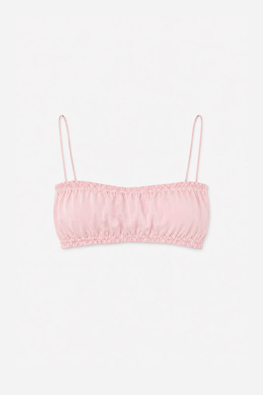 Veil cotton top pink
