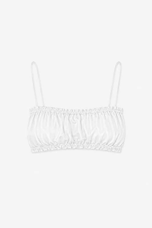 Veil cotton top white