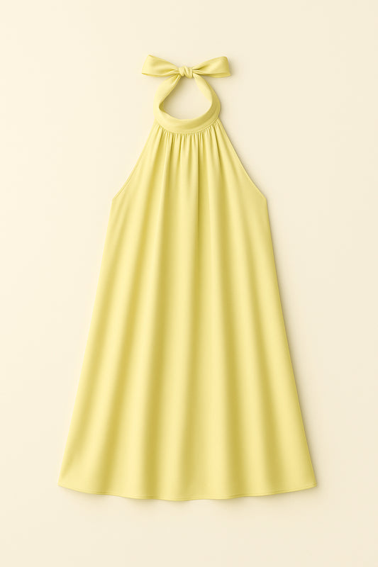 Dress tie Yellow