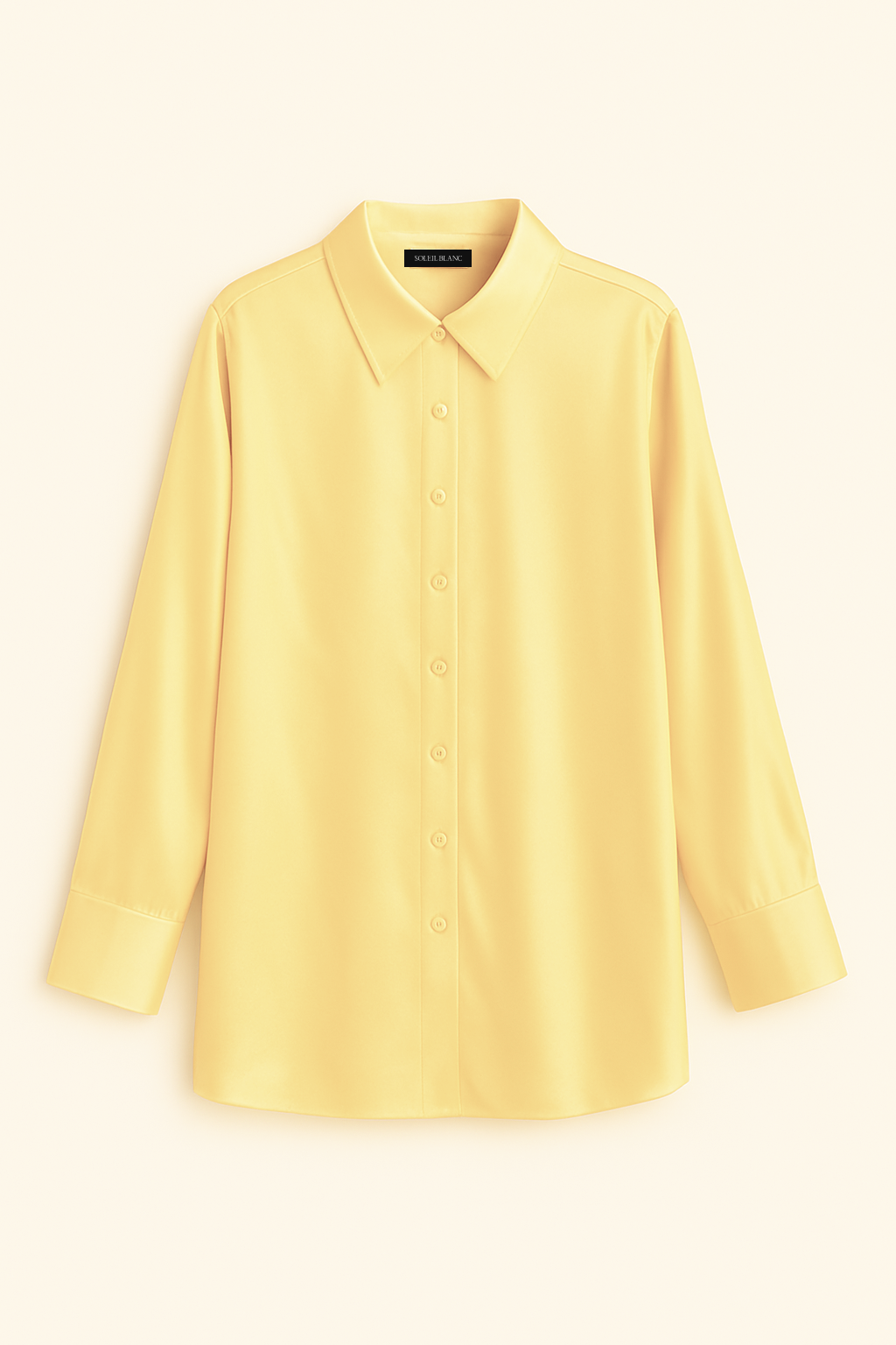 Silk shirt yellow